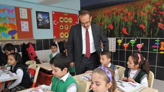 Sayın Valimiz İlçemiz Köy Okullarını Ziyarette Bulundu !