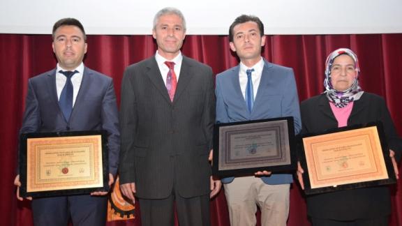 Eğitimde İyi Örnekler Kapsamındaki Ödül Töreninde Müdürlüğümüze bağlı Tatar İlköğretim Kurumları Müdürlüğü 
