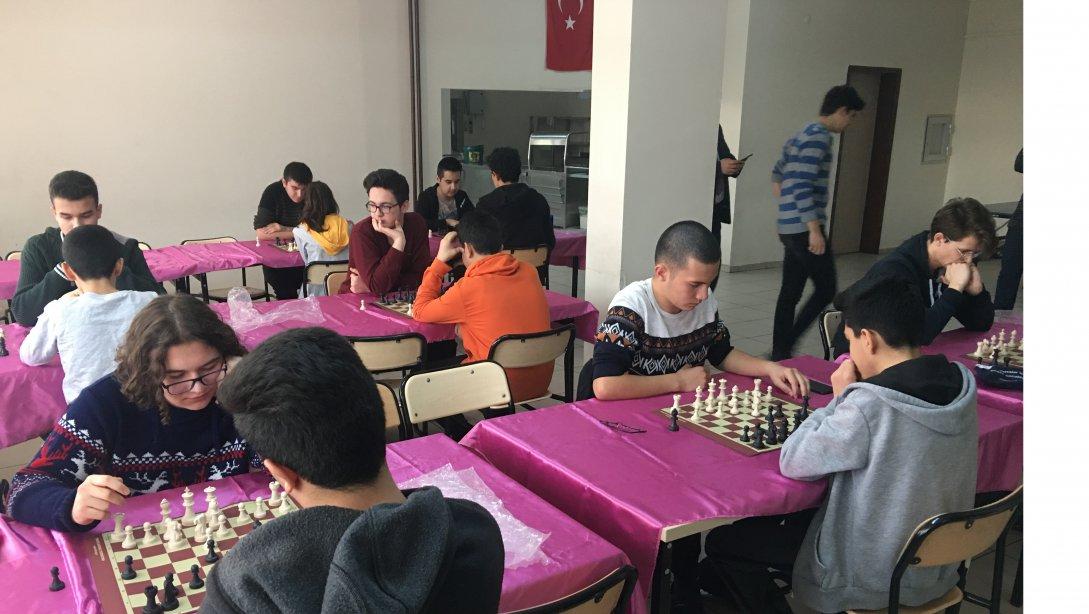 İlçemizde Yüzüncü Yıl Satranç Turnuvası Düzenlendi