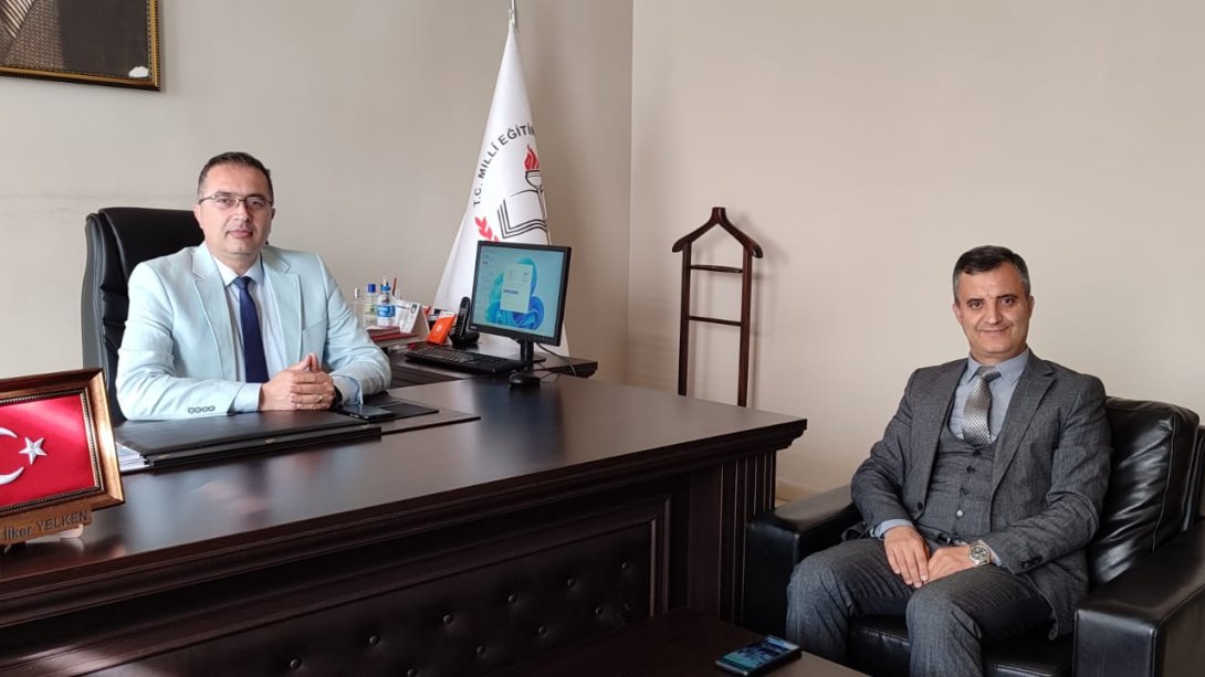Uşak Osman Gazi İmam Hatip Ortaokul Müdürü Mutlu KOZAK Müdürlüğümüzü Ziyaret Etti