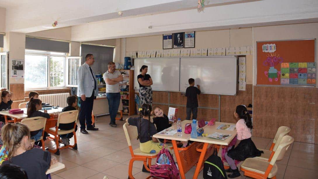 İlçe Millî Eğitim Müdürümüz Sayın İlker YELKEN Tatar İlkokulunu ziyaret etti 