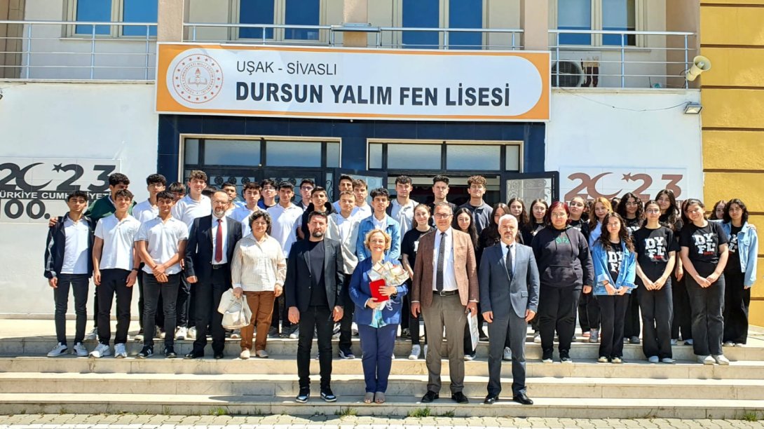 Zonguldak Bülent Ecevit Üniversitesi Genel Sekreteri Prof. Dr. Zehra Safi Öz Dursun Yalım Fen Lisesini Ziyaret Etti